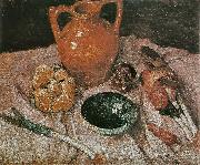 Paula Modersohn-Becker Still life with yellow jug oil painting picture wholesale